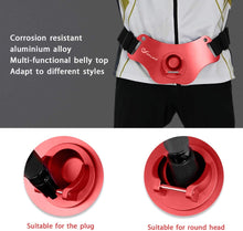 Load image into Gallery viewer, SAN LIKE Fishing Belt Fight Belt - Adjustable Aluminum/Carbon Fiber Waist Fighting Belt Rod Holder Stand-up Offshore Gimbal Padded Fishing Pole Belt
