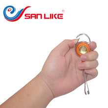 Load image into Gallery viewer, SANLIKE outdoor Retractable Pull Badge Reel Zinc Alloy & Transparent POM Badge Holder Reels fishing tackle accessories