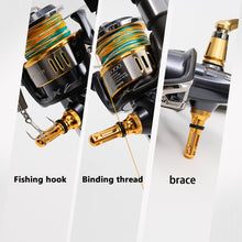 Load image into Gallery viewer, SANLIKE Fishing Reel Handle Protect Reel Stand for Shimano & Daiwa Reel Aluminium Fishing Tackle Tool Saltwater Fish