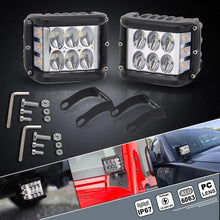 Load image into Gallery viewer, 3.75" Car LED Spotlight Light Side Shooter Pods Combo Auto Truck Led Bar Offroad Accessories