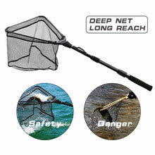 Load image into Gallery viewer, SANLIKE EVA Handle Telescopic Pole Rubber Coated Waterproof Nylon Set