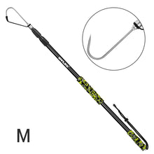 Load image into Gallery viewer, SANLIKE Telescopic Fishing Gaff with Nonslip EVA Handle Stainless Steel Hook