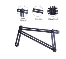 Load image into Gallery viewer, Multifunctional measuring square with meter and inch scale