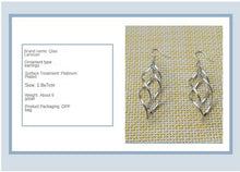 Load image into Gallery viewer, silver earrings