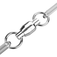Load image into Gallery viewer, SANLIKE 25 Pieces Fishing Swivel Ball Bearing Fishing Lure Connector High-strength Stainless Steel Corrosion-resistant No. 1 - 8