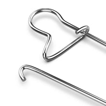 Load image into Gallery viewer, SANLIKE 100 Pieces Fishing Connector Clips Fishing Lure Snap High Strength Stainless Steel Fishing Accessories