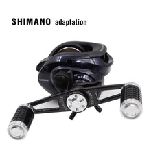 Load image into Gallery viewer, SANLIKE 2pcs Fishing Reel Handle Knob Material Aluminum Alloy Knob for D S Reel  fishing Handle Accessory Free shiping