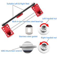 Load image into Gallery viewer, 2021 SANLIKE Fishing Knob Aviation Aluminum&Carbon Fiber Baitcasting Fishing Reel Handle for S&D Fishing Reel