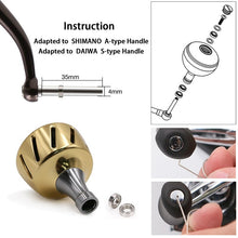 Load image into Gallery viewer, SANLIKE New Fishing Reel Handle for S A and D S Type Spinning Fishing Reel Handle Knob