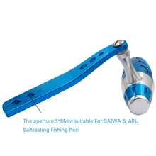 Load image into Gallery viewer, SANLIKE Biatcasting Jigging Fishing Reel Handle Aviation Aluminum 5*8mm Aperture for Shi & Dai
