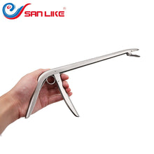 Load image into Gallery viewer, Sanlike Professional Fishing Gripper Trigger Strong Stainless Steel Fish Lip Grip Fishing Tackle Tool Punho de peixes