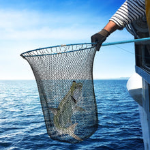 Load image into Gallery viewer, Fishing Nets Collapsible Fishing Tools Rhombus Mesh Hole Depth Folding PE Landing Dip Net Handmade Corrosion resistance