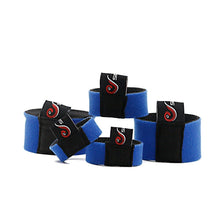 Load image into Gallery viewer, SANLIKE 5pcs/lot Reusable Fishing reel Tie Sleeve Strap Belt Fishing Pole Fastener Hook Loop Cable Cord Tie Wrapping Band