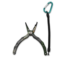 Load image into Gallery viewer, New arrival camouflage green color Fishing Tackle Gripper Clip Clamp Grabber Fish Plier Pliers Hand Tools Fishing tackle China