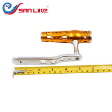Load image into Gallery viewer, SANLIKE Aviation Aluminum Baitcasting Fishing Reel Handle Crank for 8*8mm Dai Fishing Reel Handle Knob Fishing Reel Accessories