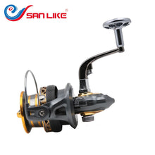 Load image into Gallery viewer, Free Shipping SLS 5000-7000  4.7:1  13+1BB Seamless  Metal Spinning Fishing Reel Carp Bass Sea Fishing Reel Fishing Tackle