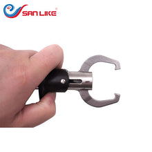 Load image into Gallery viewer, Portable Fishing Lip Gripper Aluminum Fishing Pliers Scissors Fishing Lip Grip With Scale For Fisherman Free Shipping