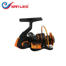 Load image into Gallery viewer, Free Shipping SLS 1000-6000 5.2:1  12+1BB Seamless  Spinning Fishing Reel Carp Bass Sea Fishing Reel Fishing Tackle