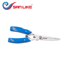 Load image into Gallery viewer, High quality Stainless steel Fishing Pliers Split Ring Cutters Fishing Hooks Remover Fishing Clamp Tackle for Fisherman