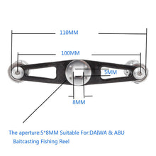 Load image into Gallery viewer, SANLIKE 4*7mm, 5*8mm Baitcasting Fishing Reel Handle for S&D Carbon Aviation Aluminum Spinning Reel Handle