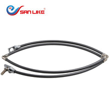 Load image into Gallery viewer, Sanlike Fishing Tackle Tool Fishing Landing Net  Telescope Aluminum Alloy Folding & Extending Frame With Mesh For Fishing