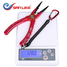 Load image into Gallery viewer, Fishing tackle China Aluminum Fishing Pliers Control Fish Clamp Device Lures Grip Fishing Accessory