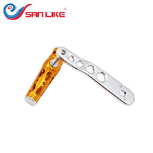 Load image into Gallery viewer, SANLIKE Aviation Aluminum Baitcasting Fishing Reel Handle Crank for 8*8mm Dai Fishing Reel Handle Knob Fishing Reel Accessories