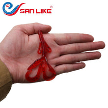 Load image into Gallery viewer, 10pcs/bag Maggot Grub Soft Lure Baits Smell Worms Glow Shrimps Fishing Lur Artificial Soft Fishing Baits Esca per pescare