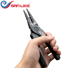 Load image into Gallery viewer, Free Shipping Carbon Portable Light Fish Lip Grip Fishing Gripper Fiahing Pliers Fishing Tackle Japan For Fisherman