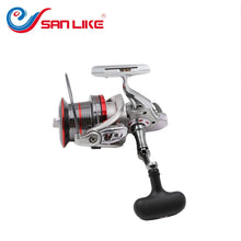 Load image into Gallery viewer, Free Shipping SLS 9000-10000  4.0:1  14+1BB Seamless  Metal Spinning Fishing Reel Carp Bass Sea Fishing Reel Fishing Tackle