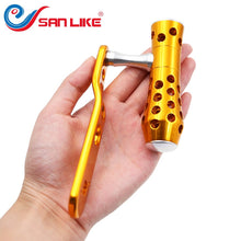 Load image into Gallery viewer, SANLIKE Aluminum Alloy Fishing Reel Rocker Strong Durable Single Fishing Reel Handle for Shi Baitcasting TALICA TIAGRA TYRNOS 8.8*8.8mm
