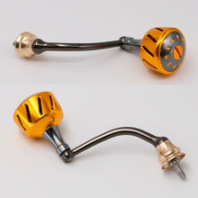 Load image into Gallery viewer, SANLIKE Fishing Reel Handle Right And Left Two Pieces of Thread Aviation Aluminum Fishing Tool For S Spinning Reel