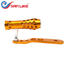 Load image into Gallery viewer, SANLIKE Aluminum Alloy Fishing Reel Rocker Strong Durable Single Fishing Reel Handle for Shi Baitcasting TALICA TIAGRA TYRNOS 8.8*8.8mm