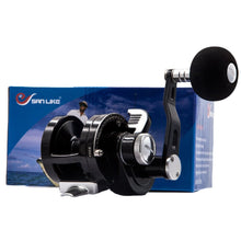 Load image into Gallery viewer, 2021 Right Hand Kit Pesca Round Baitcasting Reel Saltwater Fishing Reel 7BB 4.5:1 Trolling Carp Reel drag CNC
