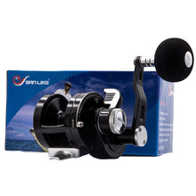 Load image into Gallery viewer, 2021 Right Hand Kit Pesca Round Baitcasting Reel Saltwater Fishing Reel 7BB 4.5:1 Trolling Carp Reel drag CNC