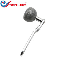 Load image into Gallery viewer, SANLIKE Aluminium Carbon Fiber Fishing Reel Rocker Handle 8*8mm Suitable for Shi Trolling Reel TALICA TIAGRA TYRNOS