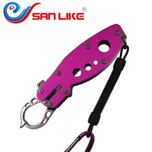 Load image into Gallery viewer, Fishing Tackle Japan Tools Fishing Lip Grips Stainless Steel Lip Grip Grabber Fishing Trigger Accessory