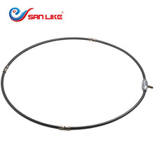Load image into Gallery viewer, Sanlike Fishing Tackle Tool Fishing Landing Net  Telescope Aluminum Alloy Folding & Extending Frame With Mesh For Fishing