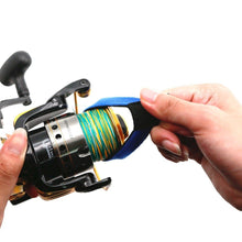 Load image into Gallery viewer, SANLIKE 5pcs/lot Reusable Fishing reel Tie Sleeve Strap Belt Fishing Pole Fastener Hook Loop Cable Cord Tie Wrapping Band