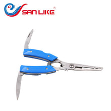 Load image into Gallery viewer, High quality Stainless steel Fishing Pliers Split Ring Cutters Fishing Hooks Remover Fishing Clamp Tackle for Fisherman