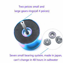 Load image into Gallery viewer, 2021 Metal Saltwater Jigging Reel 9BB+1 Drag 20kg Big Game Deep Sea Drum Trolling Reel Double Speed Jigging Reel Right Hand