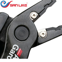 Load image into Gallery viewer, Free Shipping Carbon Portable Light Fish Lip Grip Fishing Gripper Fiahing Pliers Fishing Tackle Japan For Fisherman