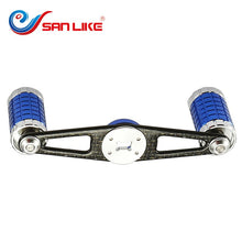 Load image into Gallery viewer, Fishing Tackle Japan Carbon Fiber Spinning Reel Handle For Baitcasting Fishing Reel Or Daiwa/Shimano Fishing Reel Handle Knobs