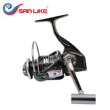 Load image into Gallery viewer, Free Shipping SLS 1000-7000 5.2:1  12+1BB Seamless  Metal Spinning Fishing Reel Carp Bass Sea Fishing Reel Fishing Tackle