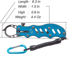 Load image into Gallery viewer, SANLIKE Fish Lip Grip Grabber Pliers Fish Controller Hand Grip Portable Fishing Gripper Fishing Tackle Tool Kits