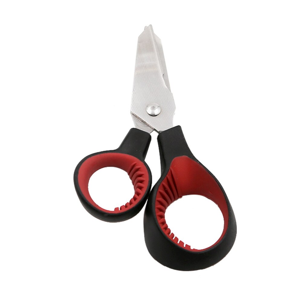 New Fishing Scissors To Cut Braided PE Line Cut Clipper Multifunction  Antiskid Stainless Steel Fishing Tackle Scissor