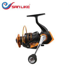 Load image into Gallery viewer, Free Shipping SLS 1000-6000 5.2:1  12+1BB Seamless  Spinning Fishing Reel Carp Bass Sea Fishing Reel Fishing Tackle