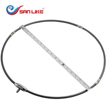 Load image into Gallery viewer, Sanlike Fishing Tackle Tool Fishing Landing Net  Telescope Aluminum Alloy Folding & Extending Frame With Mesh For Fishing