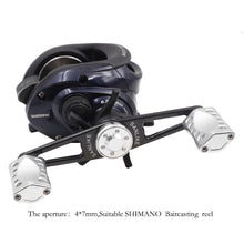 Load image into Gallery viewer, 2021 SANLIKE Fishing Knob Aviation Aluminum&Carbon Fiber Baitcasting Fishing Reel Handle for S&D Fishing Reel