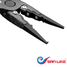 Load image into Gallery viewer, Free Shipping Carbon Portable Light Fish Lip Grip Fishing Gripper Fiahing Pliers Fishing Tackle Japan For Fisherman